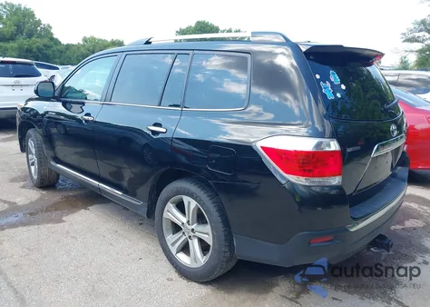 2011 Toyota Highlander Limited V6 из США, поврежденный, VIN 5TDYK3EH3BS036195